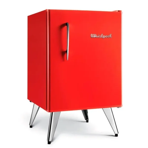 HELADERA WHIRLPOOL WRA09R3 ROJA COMPACTA 76l 80.7x48.2x51.9 EFI A