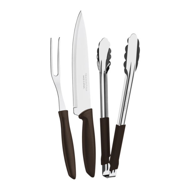 TRAMONTINA CUBIERTOS PLENUS X3pz KIT ASADO 23498/449