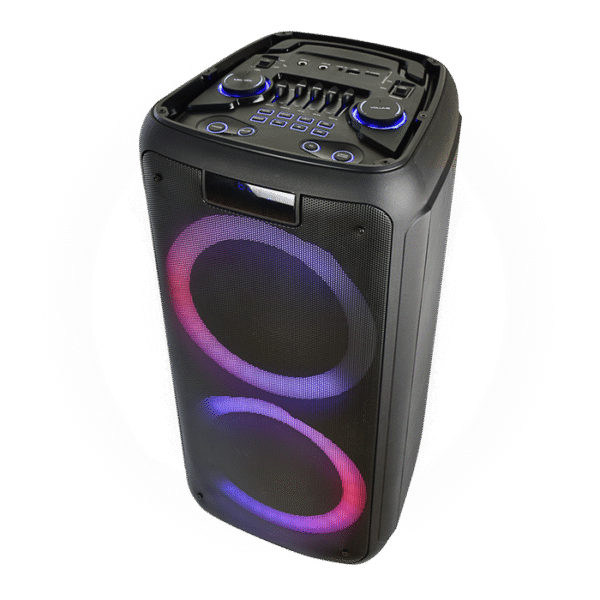 BAFLE AIWA AW-T2021 9500w PMPO 8"x2 Bluetooth LUZ Li-ion 7,4V 3600mAh TWS
