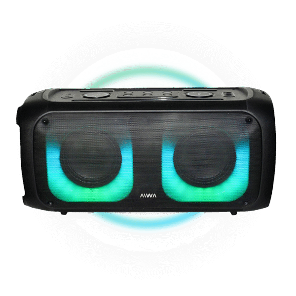BAFLE AIWA AW-T2022 8500w PMPO 6,5"x2 Bluetooth LUZ Li-ion 7,4V 3600mAh TWS