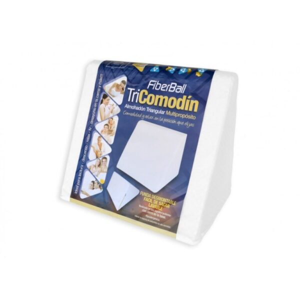 ALMOHADA FIBERBALL COMODIN 70x40x9 C/FUNDA DESMONTABLE