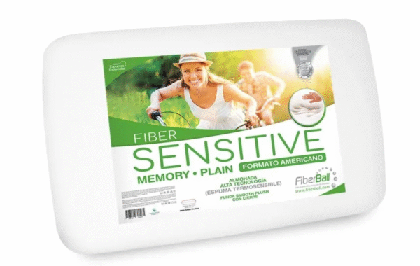 ALMOHADA FIBERBALL SENSITIVE PLAIN 65x35x15 cm