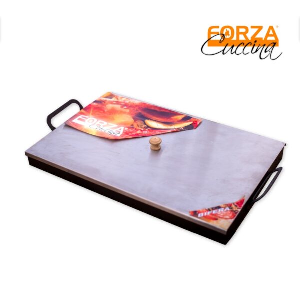 BIFERA FORZA GRANDE 305x630x75mm ACERO TAPA INOX