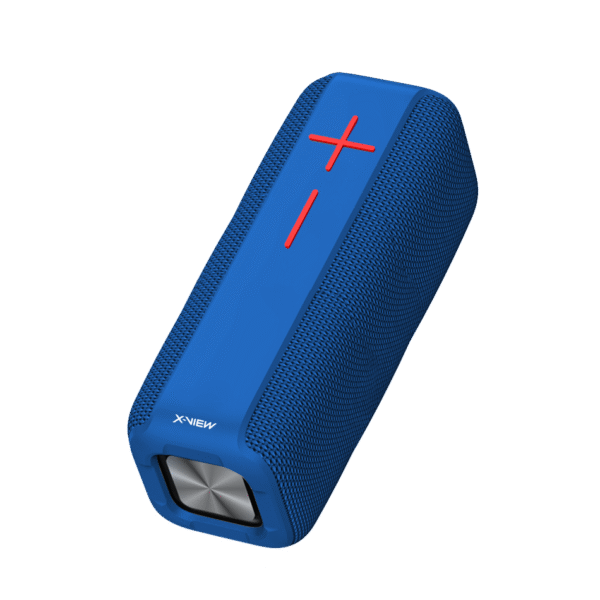 PARLANTE PORTATIL X-VIEW BLAST x2 AZUL TWS Bt 5.0 IPX5 2400mah 3.5hs 5Wx2