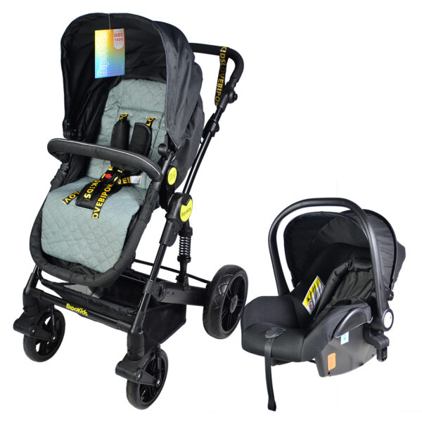 COCHE BIPO BBS1400 3en1 MOISES/ASIENTO EXTRAIBLE HUEVITO