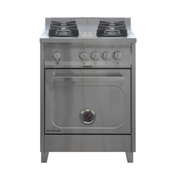 COCINA LLANOS CHEF 60 INOX GE 4h 34655 60x62x86 PTA CIEGA