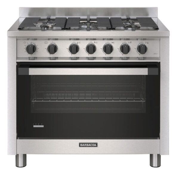 COCINA BARABACOA B90T 5h  PISO REFLACTARIO REJ FUNDICION 90x85x70