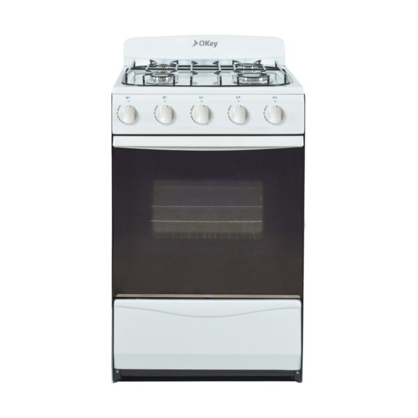 COCINA ORMAY PETIT BLANCA MULTIGAS V/SEG 51cm 4 HORN HORNO S/PARRILLA