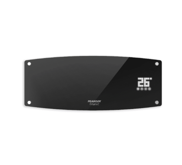 CONVECTOR PEABODY PARED VITROCONVECT NEGRO PE-CVU20N LED UVC Germicida 2000w