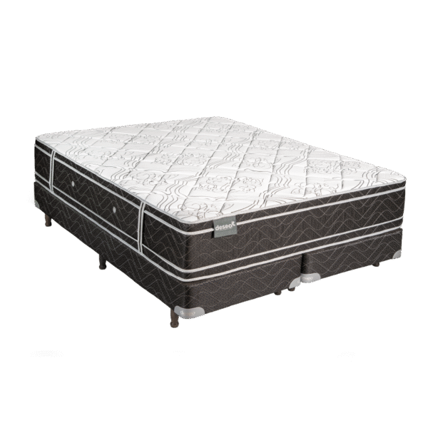COLCHON DESEO CORAL 160x200x32 ESPUMA 35k ALTA DENSIDAD DOBLE PILLOW TEJIDO PUNT