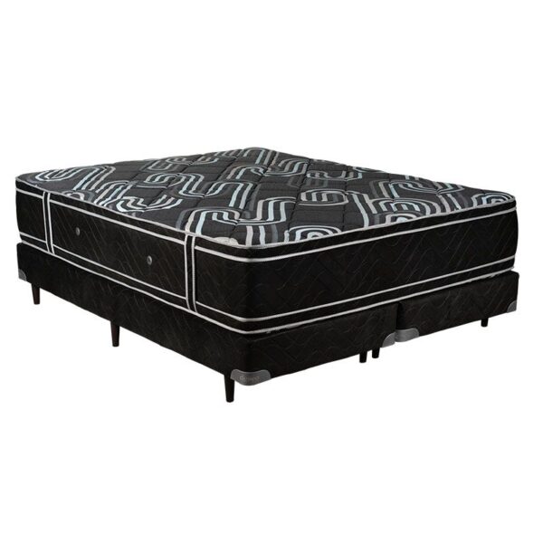 COLCHON DESEO INSIGNIA 140x190x38cm RESORTE BICONICO DOBLE EURO TOP TEJIDO PUNTO