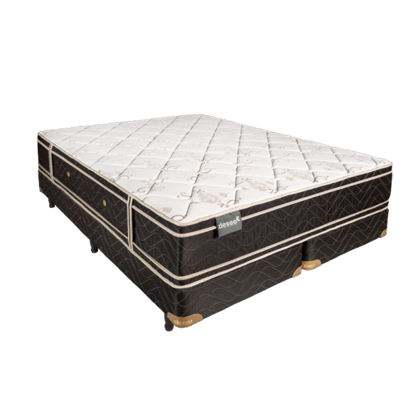 COLCHON DESEO TERRA 140x190x35 RESORTE POCKET TELA TEJIDO DE PUNTO PILOW