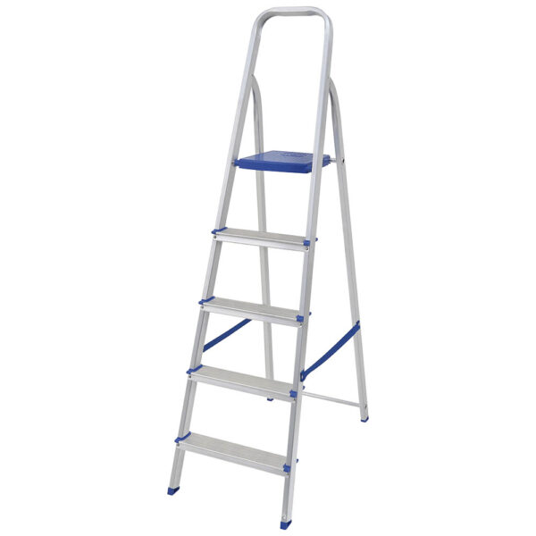 ESCALERA MOR 5 ESCALONES ALUMINIO 1.41mts