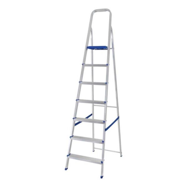 ESCALERA MOR 7 ESCALONES ALUMINIO 1.76mts