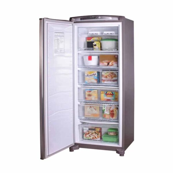 FREEZER WHIRPOOL WVU27K2 VERTICAL PLATEADO 231ltrs 153.9x61.6x69.1