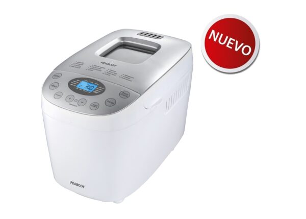 HORNO DE PAN PEABODY PE-FP1600B 1.6kg 850w 45x34x29cm DISPLAY DIG 15pgrms