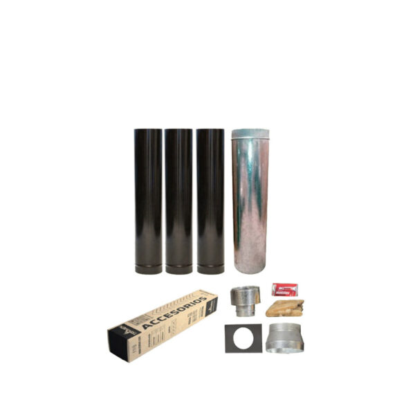 ESTUFA TROMEN KIT INSTALACION TECHO RECTA 6" 4x1m ENLOZADO