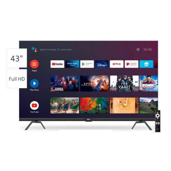 LED BGH 43" B4323FH5 VIDAA FHD 1920x1080 TDA 955x606x182mm