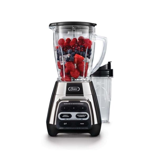 LICUADORA OSTER STPYG1211 3 VEL 600watts 1.50L JARRA VIDRIO+ VASO PORTÁTIL 750 M