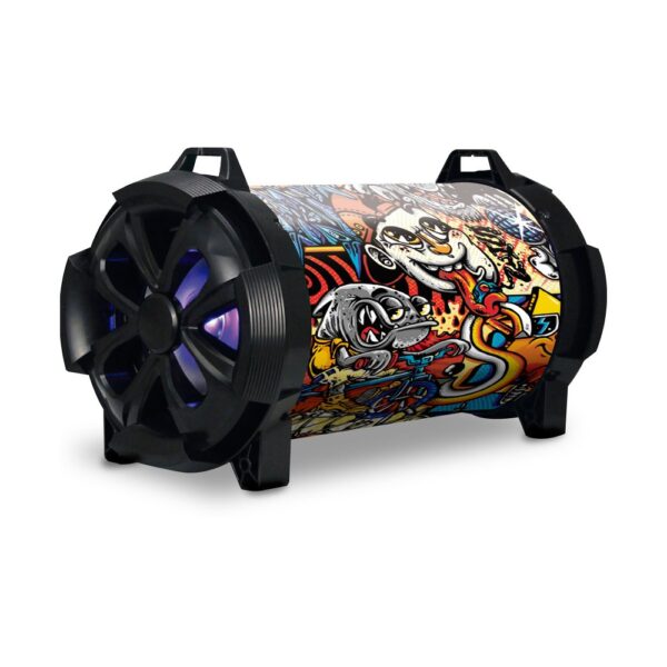 PARLANTE PORTATIL STROMBERG SQUAD 30watts BAT. BLUETOOTH TWS LUCES MIC FM SD USB