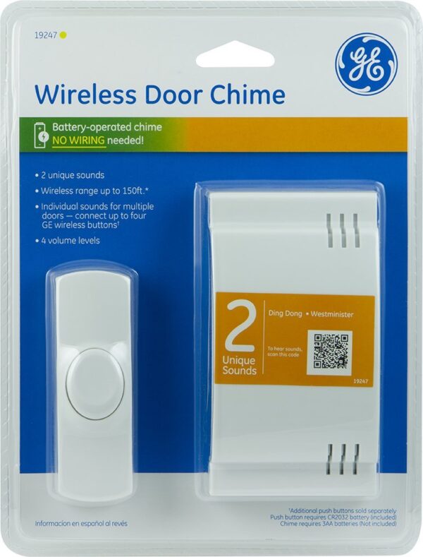 TIMBRE GE WIRELESS 19247 150ft 3AA + 1 2CR2032