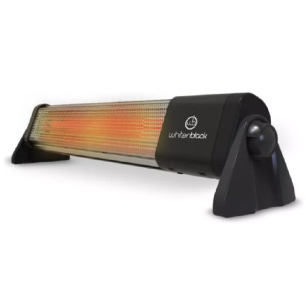 ESTUFA WHITENBLACK WBCHWB02 HORIZONTAL PISO/PARED 2 VELAS  600/1200 w F mallado.