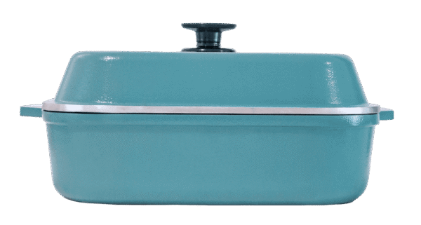 CACEROLA DOÑA TINA AQUA CUADRADA 285mm 5.00LTS ANTIADERENTE 2031