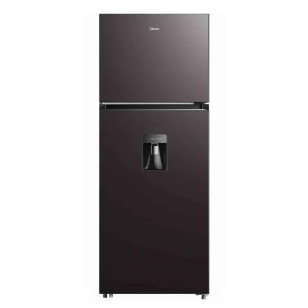 HELADERA MIDEA MDRT645MTE28 470LTS BLACK NO FROST INVERTER DISPENSER 188x70x69