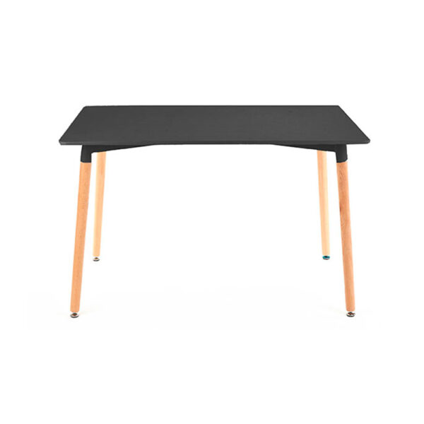 MESA GARDENLIFE RECTANGULAR EAMES NEGRA T402301 120x80