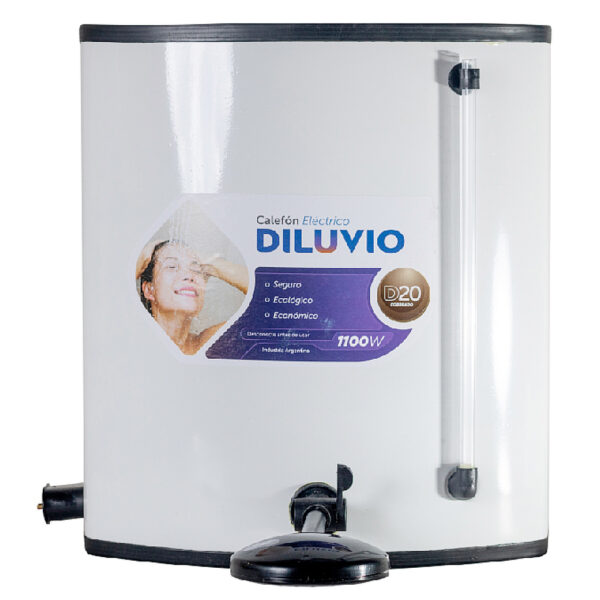 CALEFON ELECTRICO DILUVIO MAX WHITE CORTE SEGURIDAD
