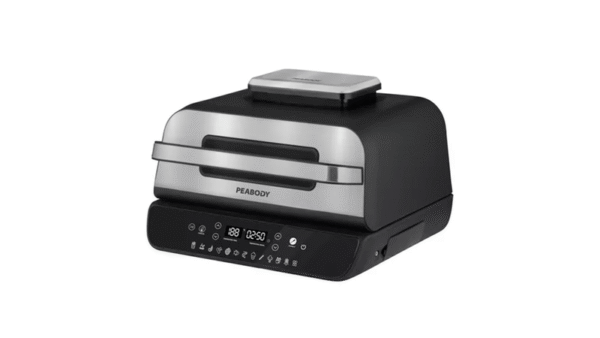 FREIDORA PEABODY PE-AFG03N SIN ACEITE C/GRILL 7l 1800w 12Prog 45 C a 230 C