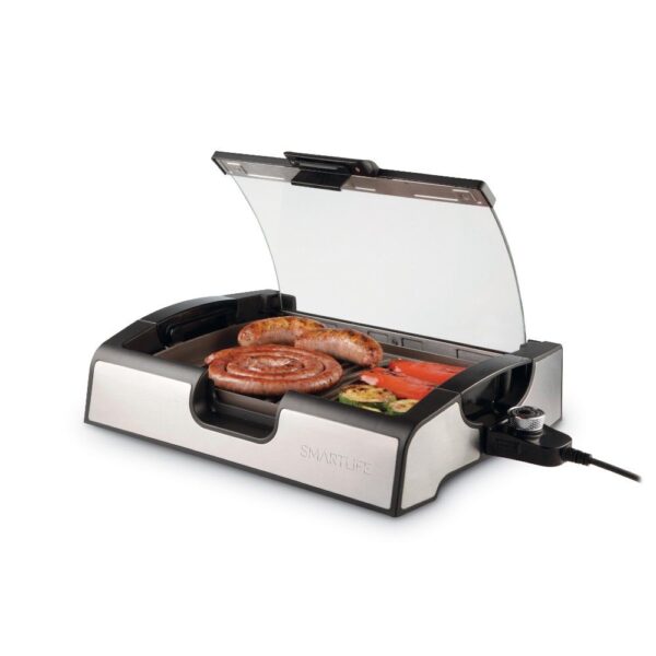 PARRILLA GRILL SMARTLIFE SL-GRT0022 C/TAPA 1500w 190a220grds C