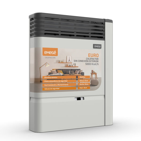 CALEFACTOR EMEGE EURO 3150 ST 5000Kcal CONVECCION MULTIGAS CE3150ST