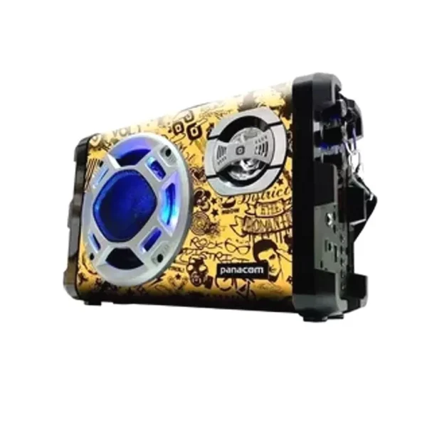 PARLANTE PORTATIL PANACOM SP3046 BT 20w RMS LED Alto 23 x Ancho 11 x Profundi