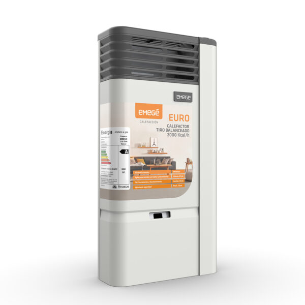 CALEFACTOR EMEGE EURO 2120 TB 2000Kcal TIRO BALANCEADO MULTIGAS CE2120B