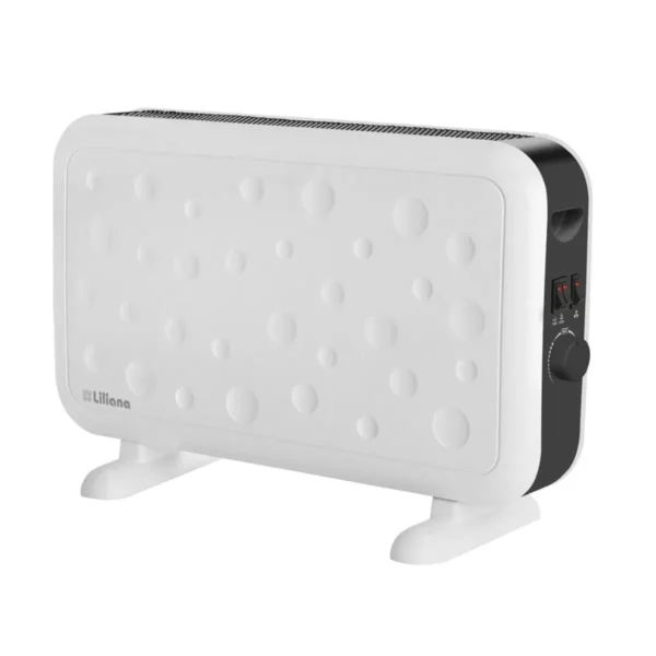CONVECTOR LILIANA CFB17 CONVECTORY PLUS CON FORZ 750/1250/2000 WATTS BLANCO GRIS