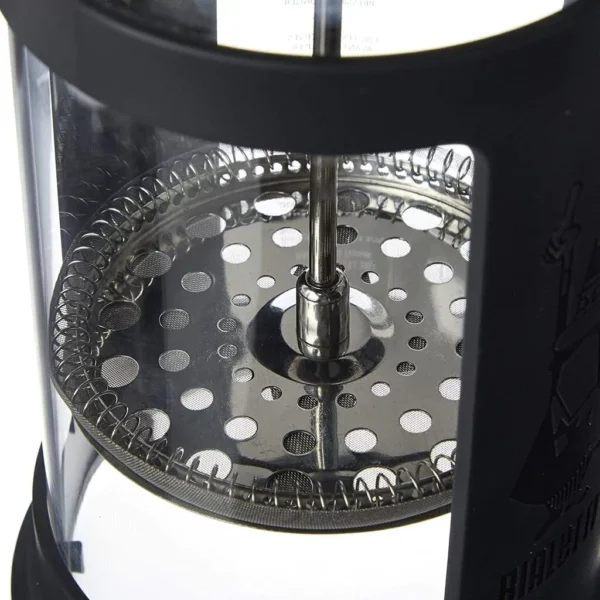 CAFETERA BIALETTI PRESS SMART 8tz NEGRO 1l DESIGNED IN ITALY - Imagen 3