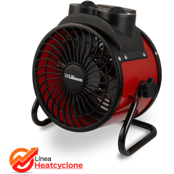 CALOVENTOR LILIANA HEATCYCLONE ROJO CFI700R 1200/2400W ESTRUCTURA METAL