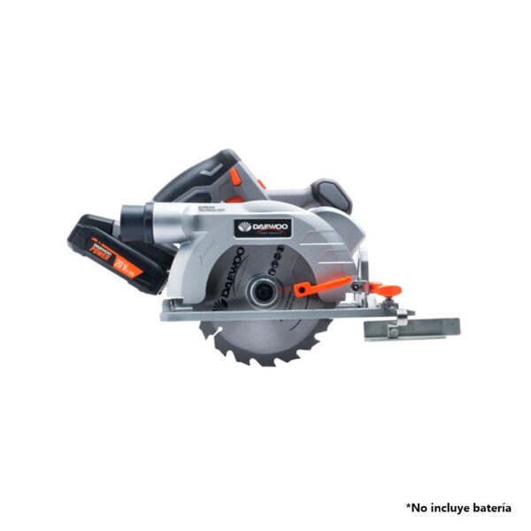 SIERRA CIRCULAR DAEWOO DALC18-1 BATERIA 20V 150mm  4000rpm 48/36mm LASER LUZ LED