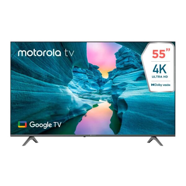 LED MOTOROLA 55" androidtv UHD 4K MT5500 Google Assistant