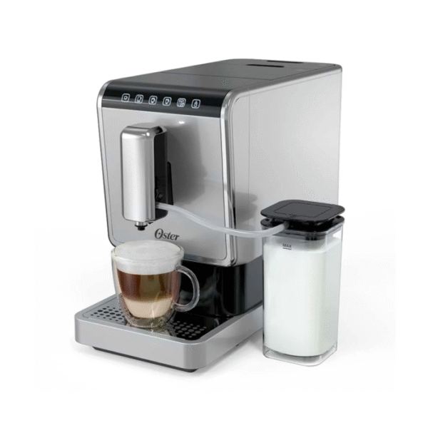 CAFETERA OSTER EXPRESS EM8100 SUPER AUTOMATICA MOLINILLO Y ESPUMADOR 20bares