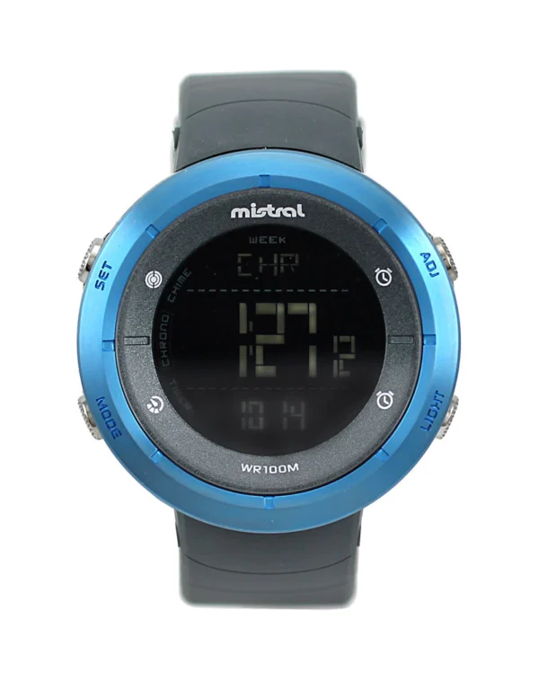 RELOJ MISTRAL GDW-1160-02 CAJA PLASTICO MALLA SILICONA WR100M CRONOMETRO