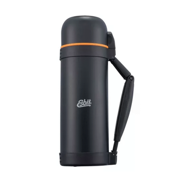 TERMO ESBIT NEGRO 1500cc WM1500ml ACERO INOXIDABLE