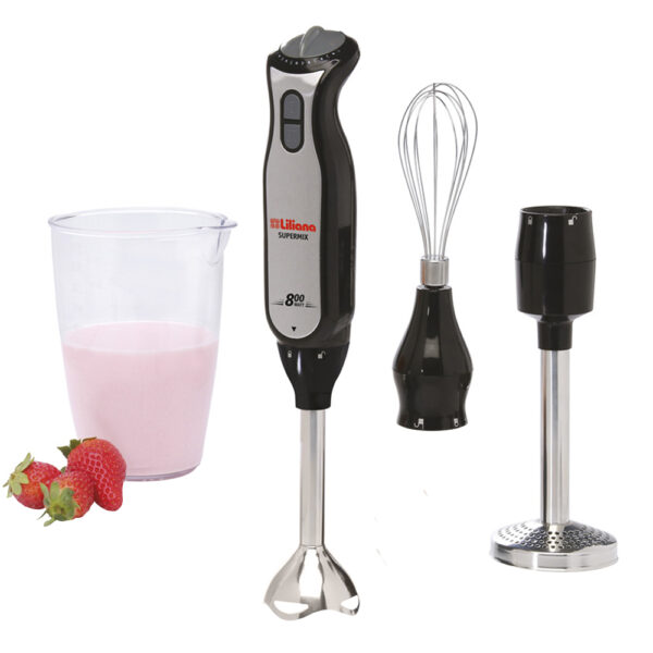 MINIPIMER LILIANA MIXER AH730 3en1 800w  C/VASO 400watts EMULSIONA BATE