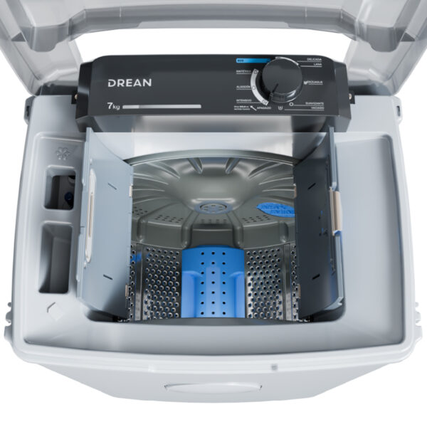 LAVARROPA DREAN LTDR79SB 7K SEMI AUTOMATICO SUP SISTEMA EUROPEO - Imagen 3