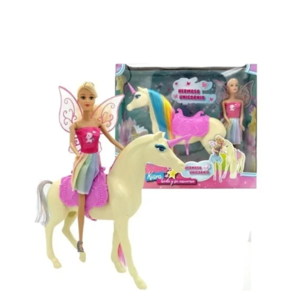 MUÑECA POPPI DOLL KIARA HADA Y SU UNICORNIO +3 B145 - Imagen 2