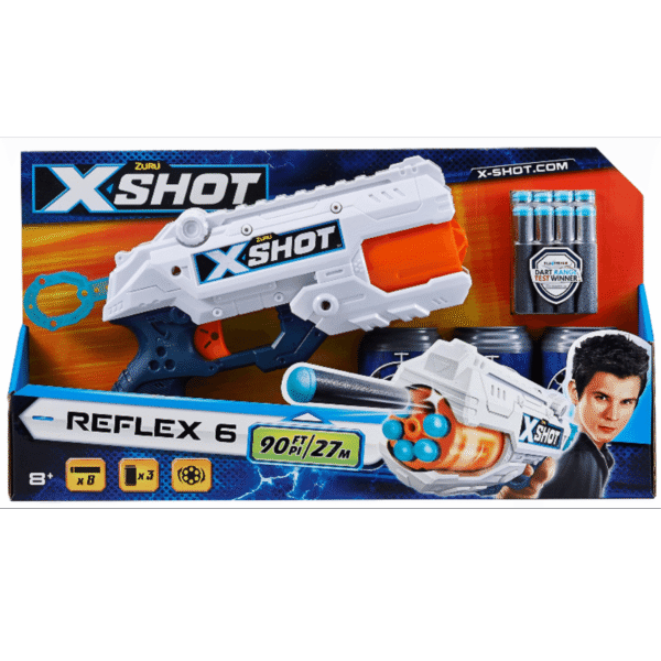 X-SHOT REFLEX 6 66ftpi/20mts X16 +8 años #36116 5765-36433