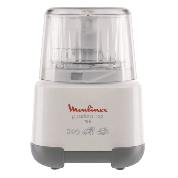PICADORA MOULINEX 1 2 3 750w BLANCA 300gr AD6011AR