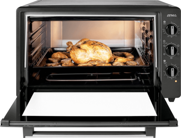 HORNO ELECTRICO ATMA HGCAB6024PI 60 LTS 2000W NEGRO 5 NIVELES - Imagen 2