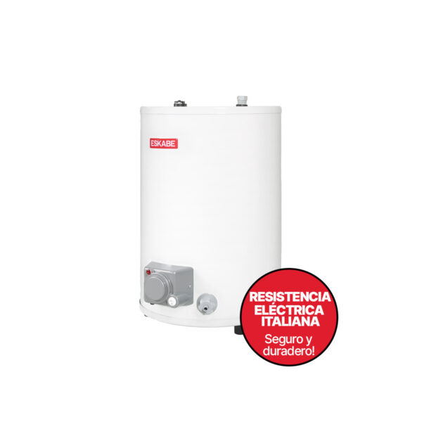 TERMOTANQUE ESKABE ELECTRICO 60lts INF/SUP 62.6x41cm 1500w 65l/h TQUE 60 EL J - Imagen 2